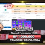 BUKTI JACKPOT SLOT SWEET BONANZA 1000 TERPERCAYA DI INDONESIA TGL 28-06-2024