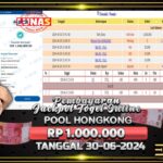 BUKTI JACKPOT TOGEL POOL HONGKONG TERPERCAYA DI INDONESIA TGL 30-06-2024