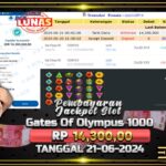 BUKTI JACKPOT SLOT GATES OF OLYMPUS 1000 TERPERCAYA DI INDONESIA TGL 21-06-2024