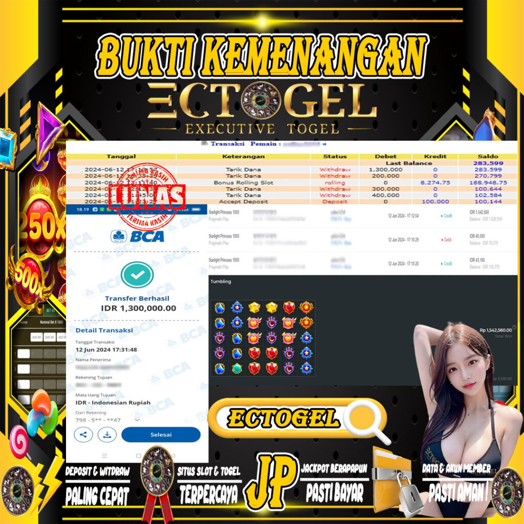 BUKTI JP SLOT STARLIGHT PRINCESS 1000 TERPERCAYA DI INDONESIA