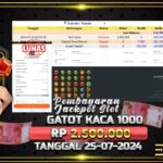 BUKTI JACKPOT SLOT GATES OF GATOT KACA 1000 TERPERCAYA DI INDONESIA TGL 25-07-2024