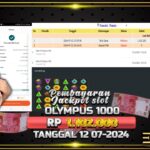 BUKTI JACKPOT SLOT GATES OF OLYMPUS 1000 TERPERCAYA DI INDONESIA TGL 12-07-2024