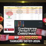 BUKTI JACKPOT SLOT STARLIGHT CHRISTMAST TERPERCAYA DI INDONESIA TGL 30-07-2024