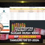 BUKTI JACKPOT SLOT SUGAR RUSH 1000 TERPERCAYA DI INDONESIA TGL 09-07-2024