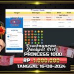 BUKTI JACKPOT SLOT STARLIGHT PRINCESS 1000 TERPERCAYA DI INDONESIA TGL 16-08-2024