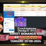 BUKTI JACKPOT SLOT SWEET BONANZA 1000 TERPERCAYA DI INDONESIA TGL 25-08-2024