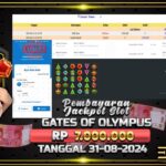 BUKTI JACKPOT SLOT GATES OF OLYMPUS TERPERCAYA DI INDONESIA TGL 31-08-2024