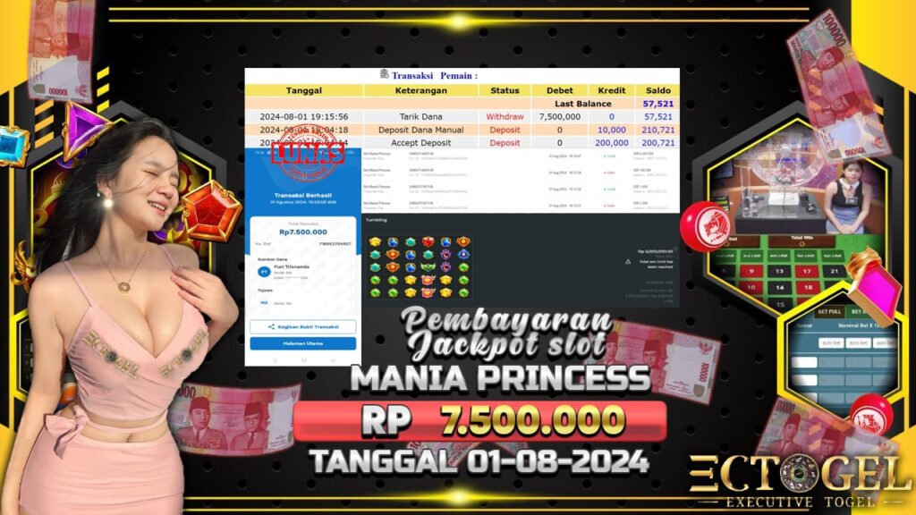 BUKTI JACKPOT SLOT MAFIA MAHYEM TERPERCAYA DI INDONESIA TGL 01-08-2024