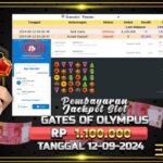 BUKTI JACKPOT SLOT GATES OF OLYMPUS TERPERCAYA DI INDONESIA TGL 12-09-2024