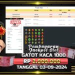 BUKTI JACKPOT SLOT GATES OF GATOT KACA 1000 TERPERCAYA DI INDONESIA TGL 03-09-2024