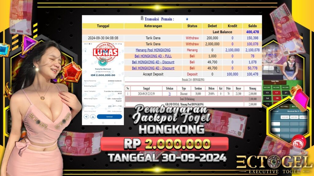 BUKTI JACKPOT TOGEL HONGKONG TERPERCAYA DI INDOESIA TGL 30-09-2024