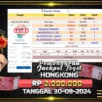 BUKTI JACKPOT TOGEL HONGKONG TERPERCAYA DI INDOESIA TGL 30-09-2024