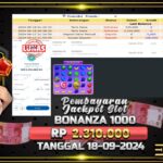 BUKTI JACKPOT SLOT SWEET BONANZA 1000 TERPERCAYA DI INDONESIA TGL 18-09-2024