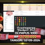 BUKTI JACKPOT SLOT GATES OF OLYMPUS 1000 TERPERCAYA DI INDONESIA TGL 02-09-2024