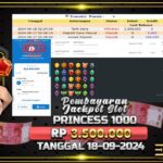 BUKTI JACKPOT SLOT STARLIGHT PRINCESS 1000 TERPERCAYA DI INDONESIA TGL 18-09-2024