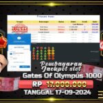 BUKTI JACKPOT SLOT GATES OF OLYMPUS 1000 TERPERCAYA DI INDONESIA TGL 17-09-2024